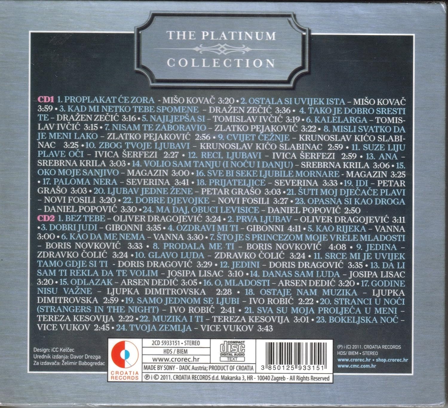 RAZNI IZVODJACI-Best Of The Platinum Collection 2