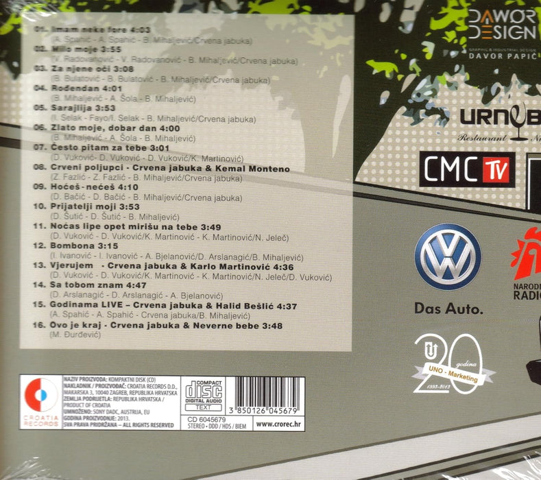 CRVENA JABUKA-Nek' Bude Ljubav