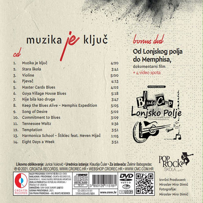 MUZIKA JE KLJUC (DVD+CD