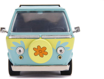 Jada - Furgoneta escala 1:24 con figuras: Scooby Doo y Shaggy Mistery Machine (253255024