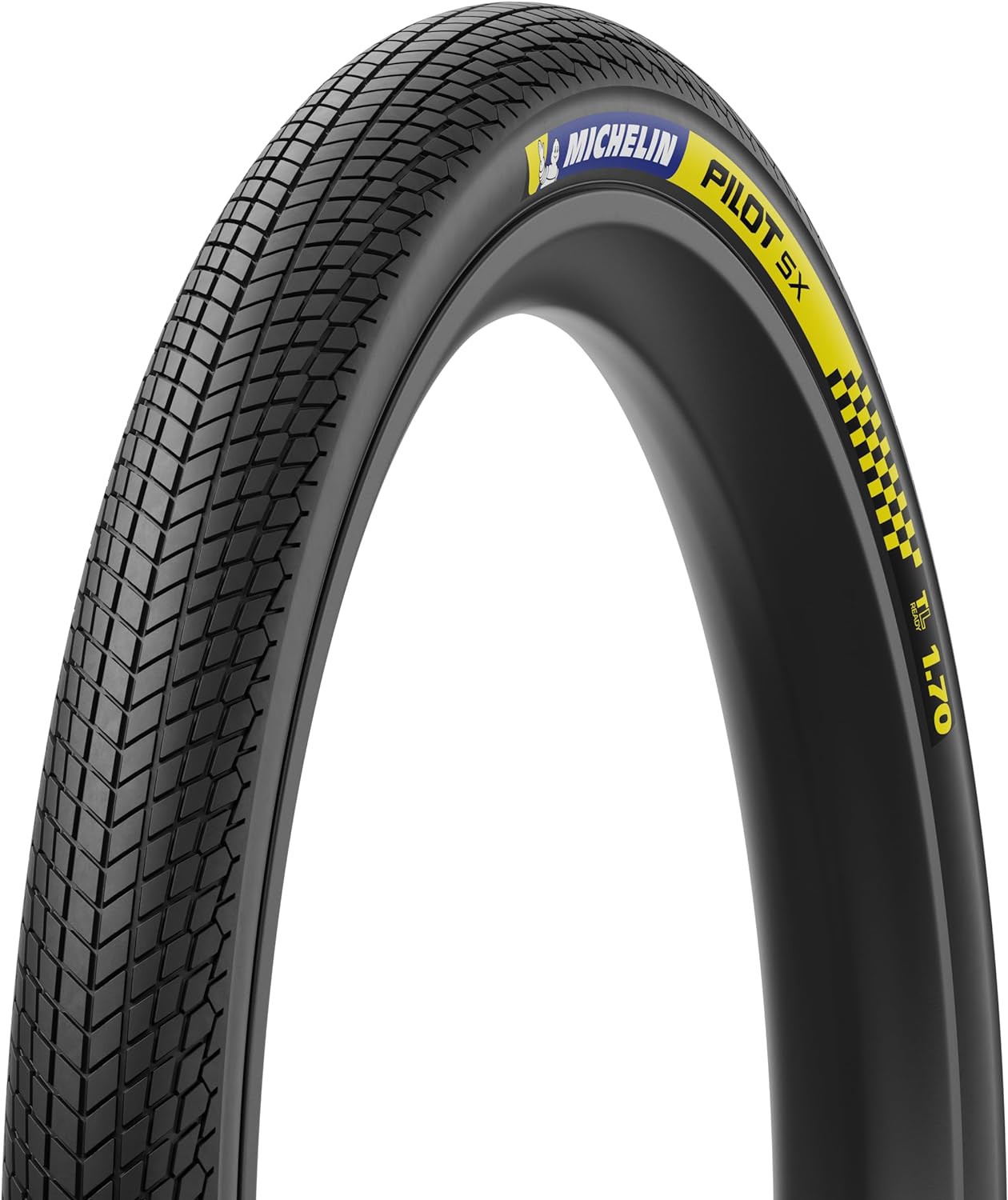 MICHELIN Unisex Adulto Pneumatico Pilot Sx 20" X1 3/8", Nero, 20" X1.50"