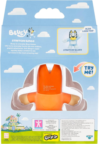 Stretchy Bingo | Super Stretchy Toy Figure Of Bingo with Squishy Filling | Stretch Her Up To 3 Times Her Size