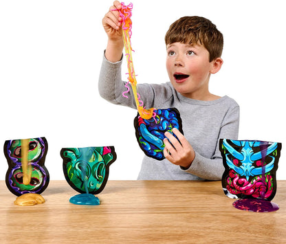 Treasure X Mega Alien Dissection With 35 Plus Surprises Inside, Dissect the 12 Inch Tall Alien, Rescue the 4 Alien Treasure Hunters, Discover Alien Weapons, Stickers, Plus 4 Alien Treasures