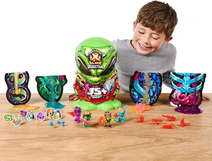 Treasure X Mega Alien Dissection With 35 Plus Surprises Inside, Dissect the 12 Inch Tall Alien, Rescue the 4 Alien Treasure Hunters, Discover Alien Weapons, Stickers, Plus 4 Alien Treasures