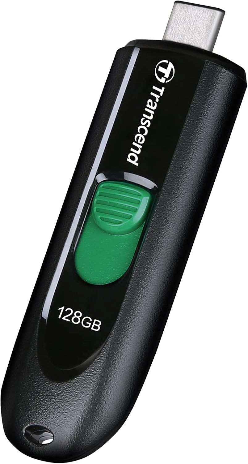 Transcend JetFlash 790C USB-Stick 128GB Schwarz TS128GJF790C USB-C™ USB 3.2 (Gen 1
