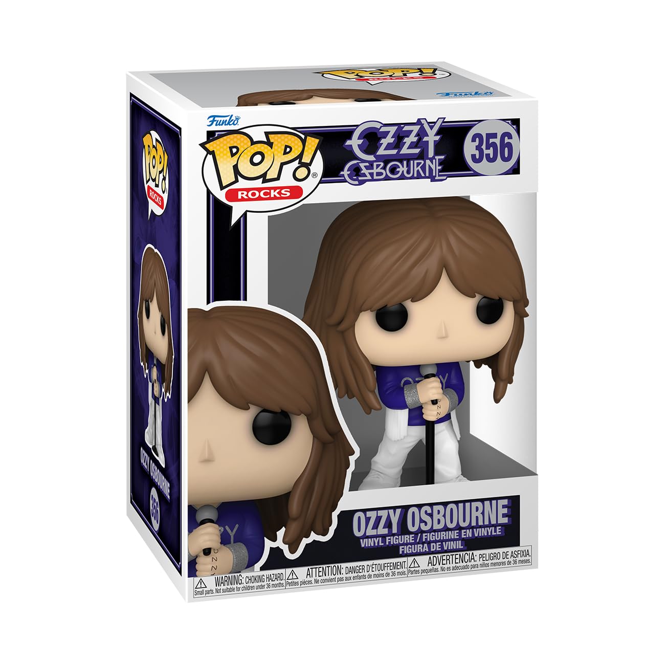 Funko Pop! Rocks: Ozzy Osbourne - Glitzer - Vinyl-Sammelfigur - Geschenkidee - Offizielle Handelswaren - Spielzeug Für Kinder und Erwachsene - Music Fans - Modellfigur Für Sammler und Display