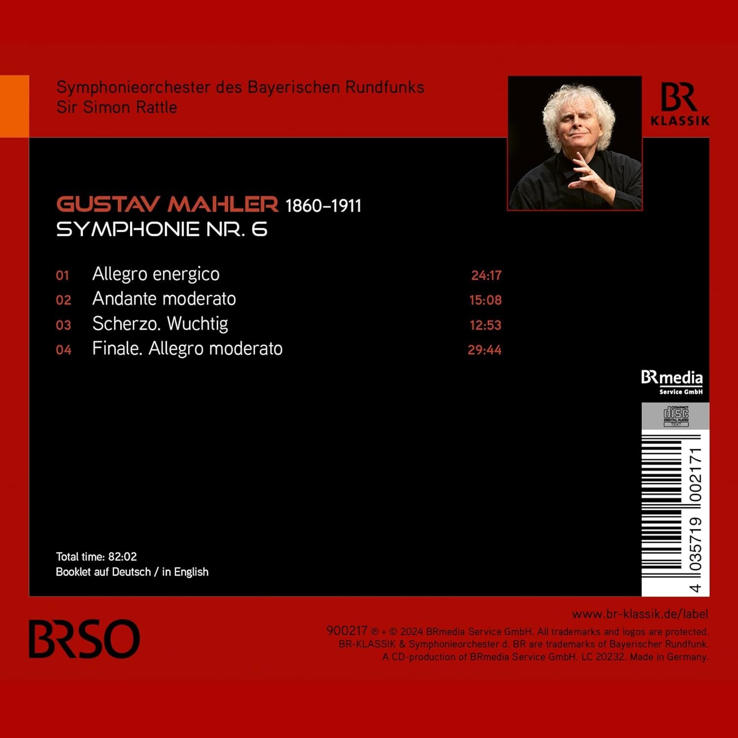 Mahler: Symphonie Nr. 6