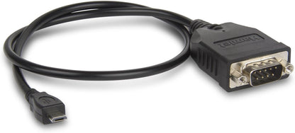 Hamlet Micro USB OTG Adapter Cable - Serial,black/anthracite,45cm