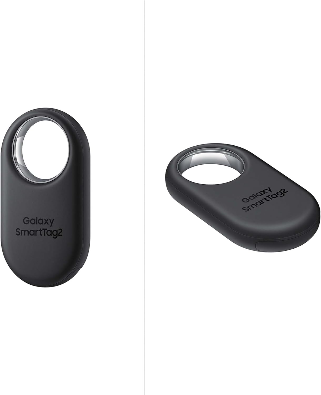 Samsung Galaxy SmartTag2 Bluetooth Tracker (4 Pack), Compass View AR, Find Lost Mode, 2 Black/2 White