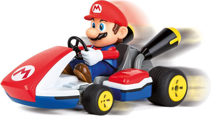Carrera RC Mario Kart Mario Race Kart 2.4GHz, 1:16 RC Mario Kart, Original Licensed Kart for Exciting Races, Durable Robust Construction, With Sounds