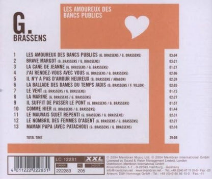 Les Amoureux Des Bancs Publics