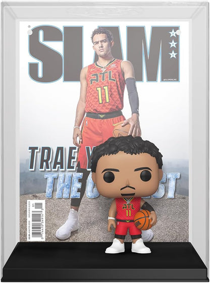 Funko POP! NBA Cover: Slam – Trae Young - Collectable Vinyl Figure - Gift Idea - Official Merchandise - Toys for Kids & Adults - Sports Fans - Model Figure for Collectors and Display
