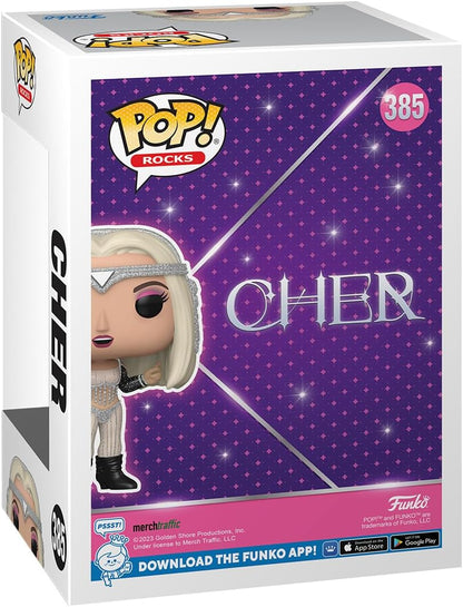 Funko POP! Rocks: Cher - Living Proof - Glitter - Collectable Vinyl Figure - Gift Idea - Official Merchandise - Toys for Kids & Adults - Music Fans - Model Figure for Collectors and Display