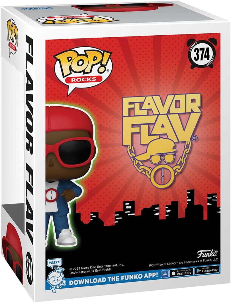 Funko Pop! Rocks: Flavor Flav - The Flavor of Love