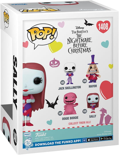 Funko POP! Disney: The Nightmare Before Christmas - Valentines, Sally - Collectable Vinyl Figure - Gift Idea - Official Merchandise - for Kids & Adults - Movies Fans - Model Figure for Collectors