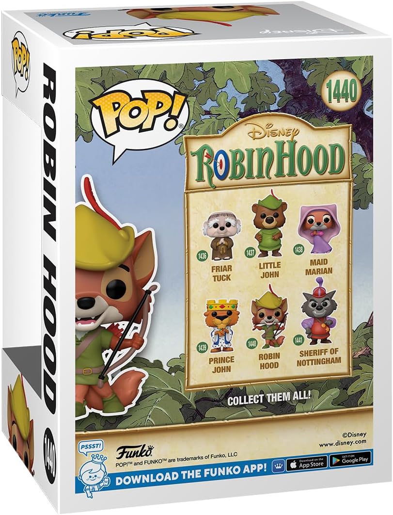 Funko Robin Hood Figura Vinilo Robin Hood no. 1440 Unisex Pop! Multicolor PVC