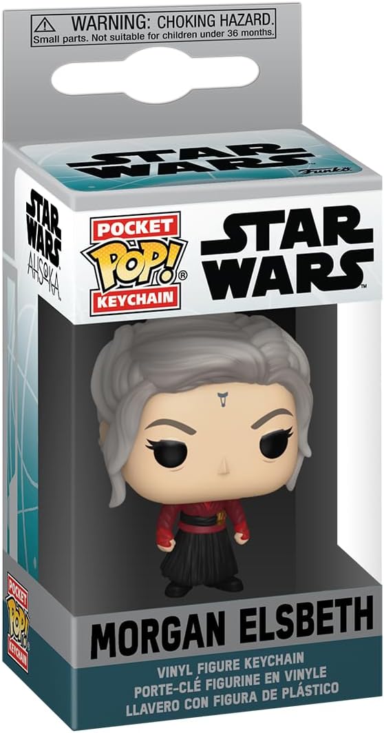 Funko POP! Keychain: Star Wars: Ashoka - Morgan Elsbeth - Collectable Vinyl Mini Figure Novelty Keyring - Stocking Filler - Gift Idea - Official Merchandise - TV Fans - Minifigure