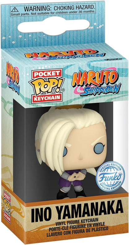 Funko POP! Keychain: Naruto - Ino Yamanaka - Collectable Vinyl Mini Figure Novelty Keyring - Stocking Filler - Gift Idea - Official Merchandise - Anime Fans - Minifigure