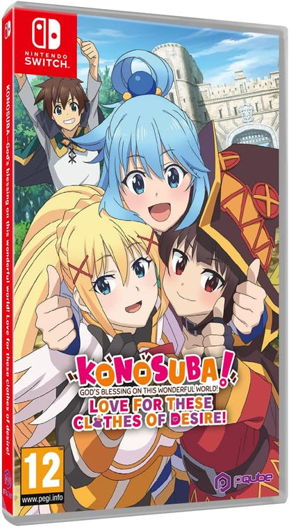KonoSuba: God's Blessing on this Wonderful World! Love For These Clothes Of Desire! - NINTENDO SWITCH