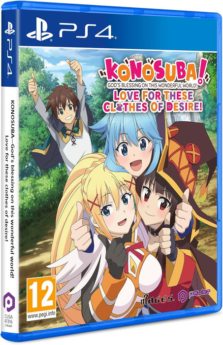 KONOSUBA - God's Blessing on this Wonderful World! Love For These Clothes Of Desire! (PlayStation 4