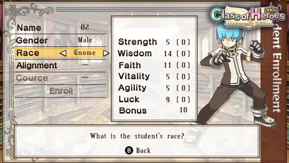 Class of Heroes 1 & 2 - Complete Edition /Switch