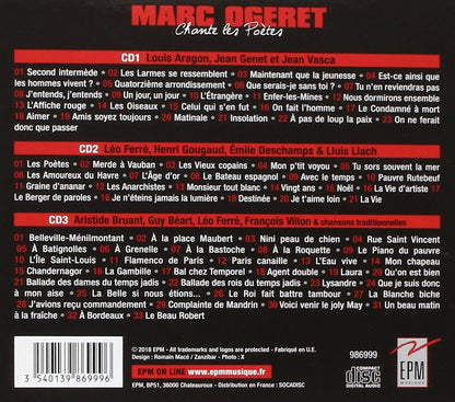 Marc Ogeret Chante les Poètes