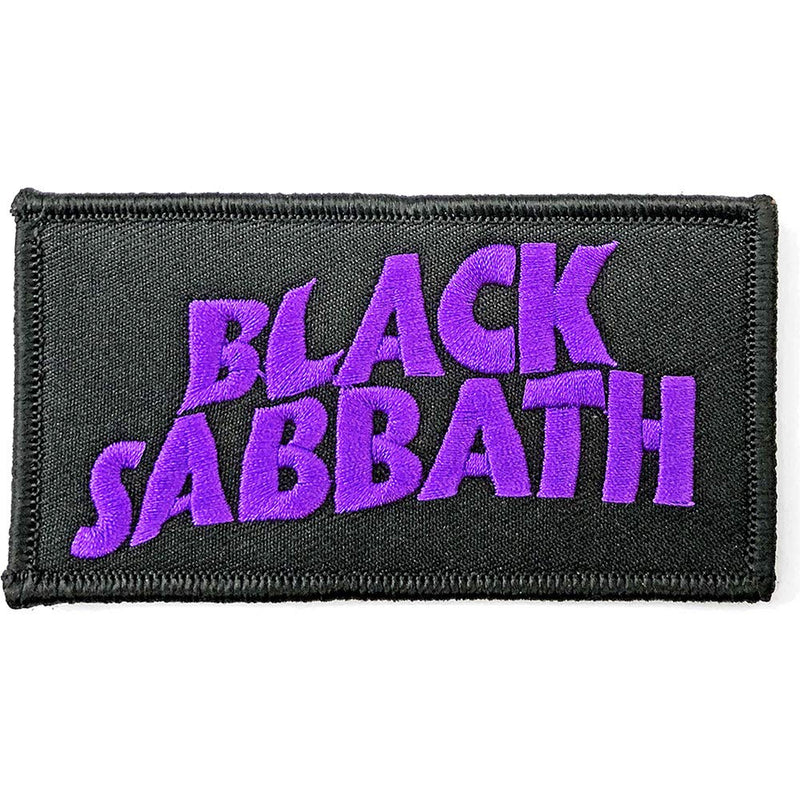 Black Sabbath Patch Wavy Band Logo Official Taille unique