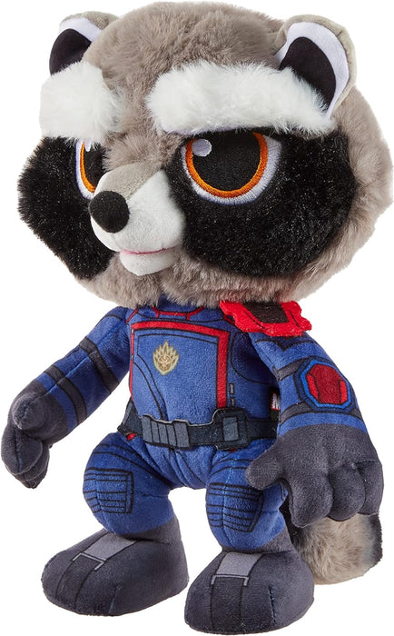 Mattel Marvel Guardians of the Galaxy Rocket Plush with Sounds and Facial Expressions, HPF03