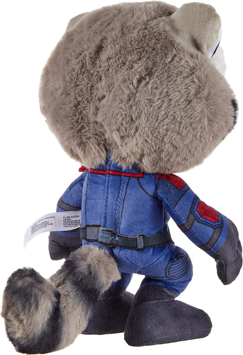 Mattel Marvel Guardians of the Galaxy Rocket Plush with Sounds and Facial Expressions, HPF03