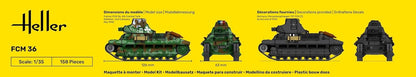 Heller-Kit de Modelo, Color sin Pintar. (30322