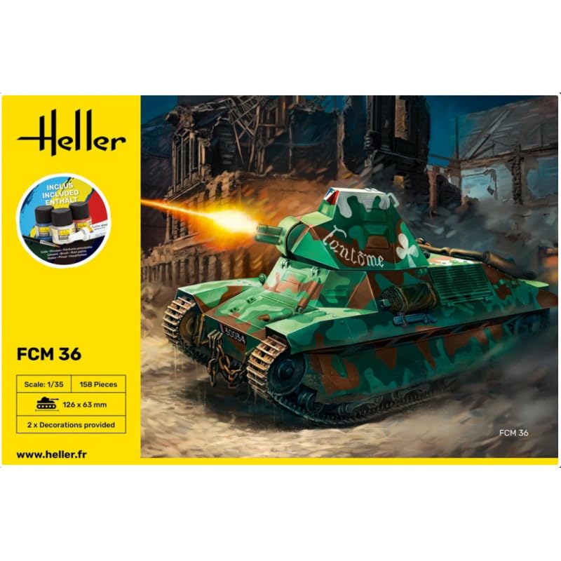 Heller - 1/35 Starter Kit Fcm36 (6/23) *