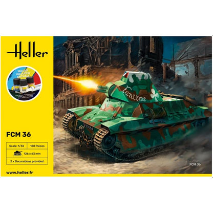 Heller - 1/35 Starter Kit Fcm36 (6/23) *