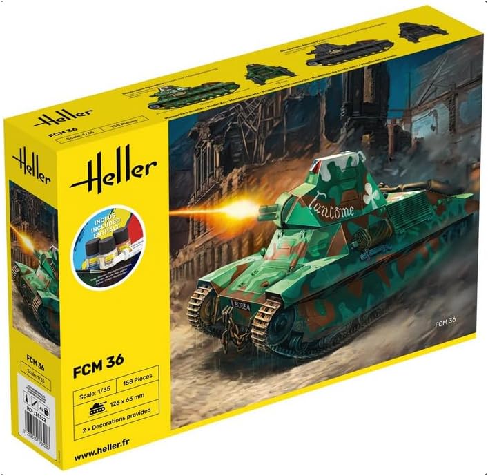Heller - 1/35 Starter Kit Fcm36 (6/23) *