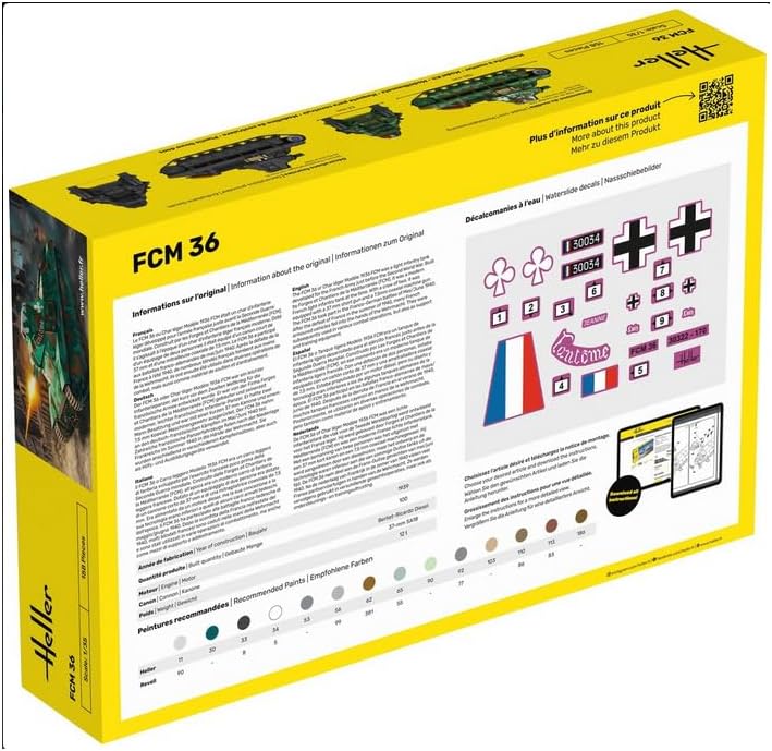 Heller - 1/35 Starter Kit Fcm36 (6/23) *