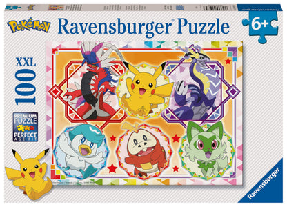 Ravensburger Pokemon Toys & Games - 100 Piece Jigsaw Puzzle for Kids and Adults Age 6 Years Up - 2024 Edition