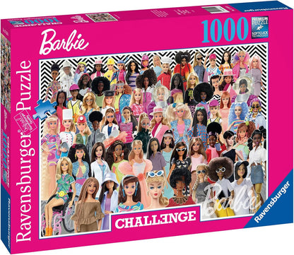 Ravensburger Barbie Jigsaw Puzzle for Adults and Kids Age 12 Years Up - 1000 Piece Challenge Edition