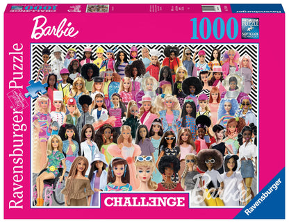 Ravensburger Barbie Jigsaw Puzzle for Adults and Kids Age 12 Years Up - 1000 Piece Challenge Edition