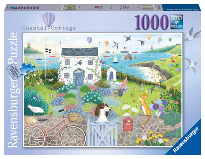 Ravensburger Coastal Cottage 1000 Piece Jigsaw Puzzles for Adults and Kids Age 12 Years Up