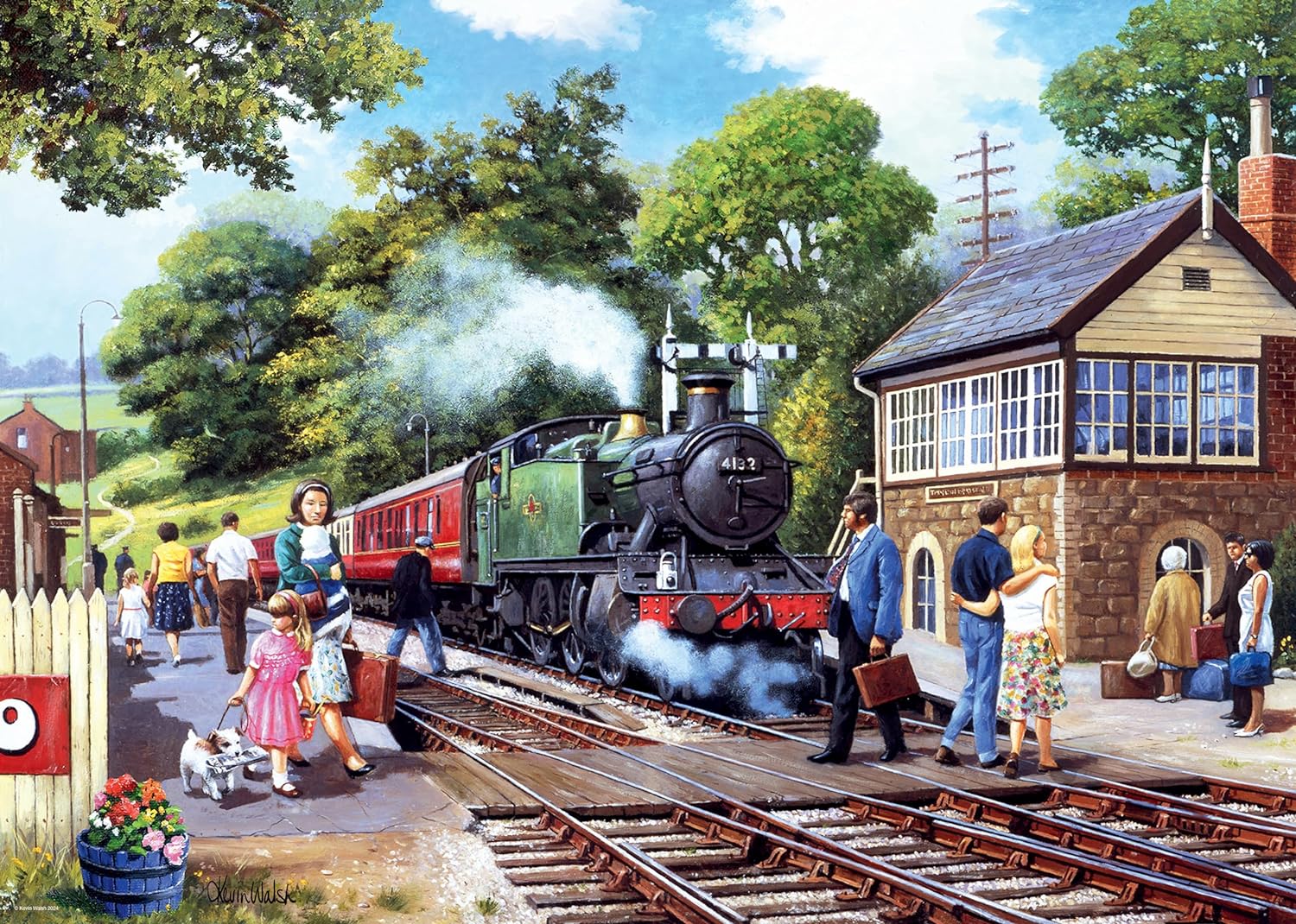 Ravensburger Country Station 1000 Piece Jigsaw Puzzles for Adults and Kids Age 12 Years Up