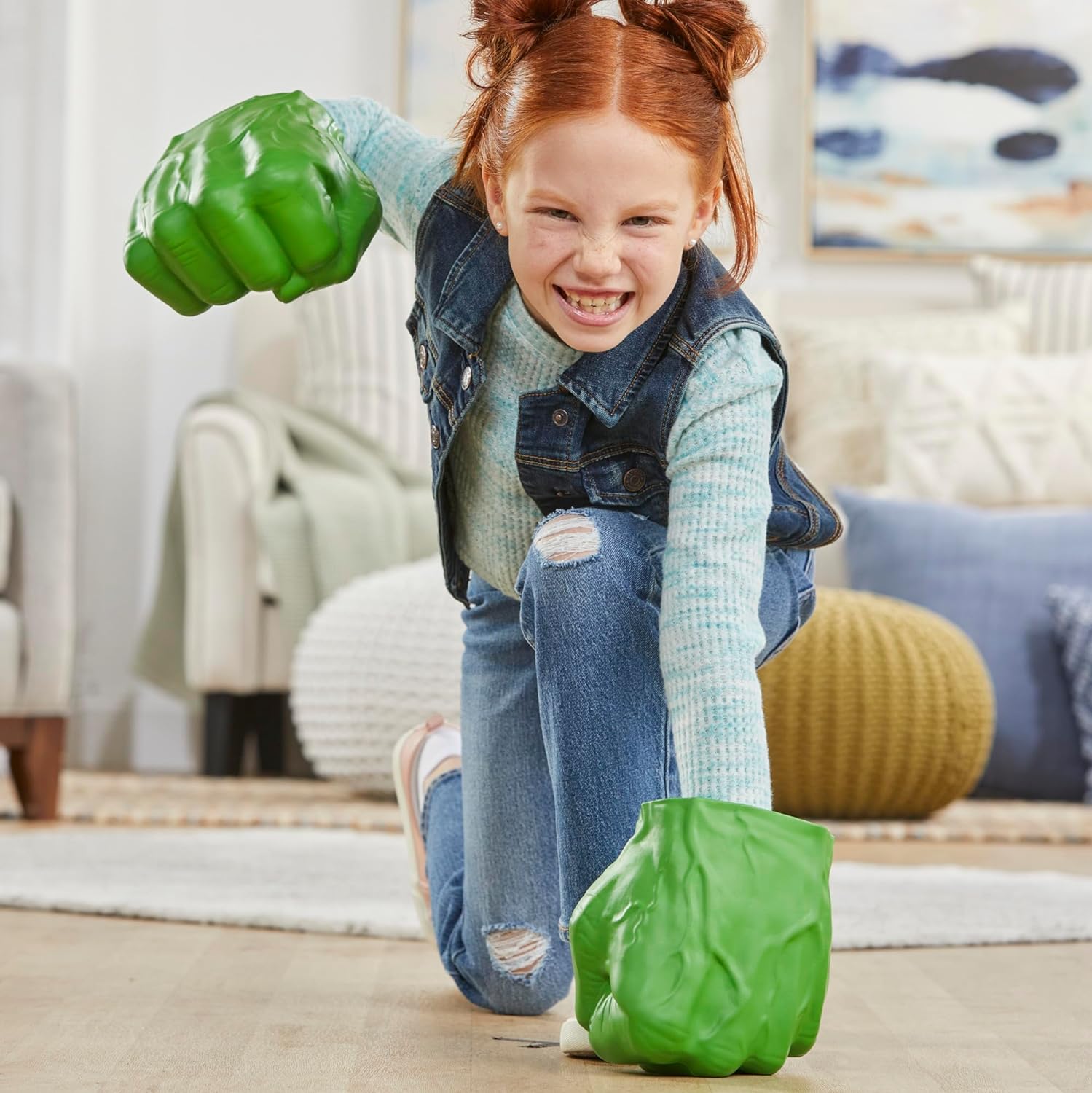 Marvel Avengers Hulk Gamma Smash Fists Roleplay Toy