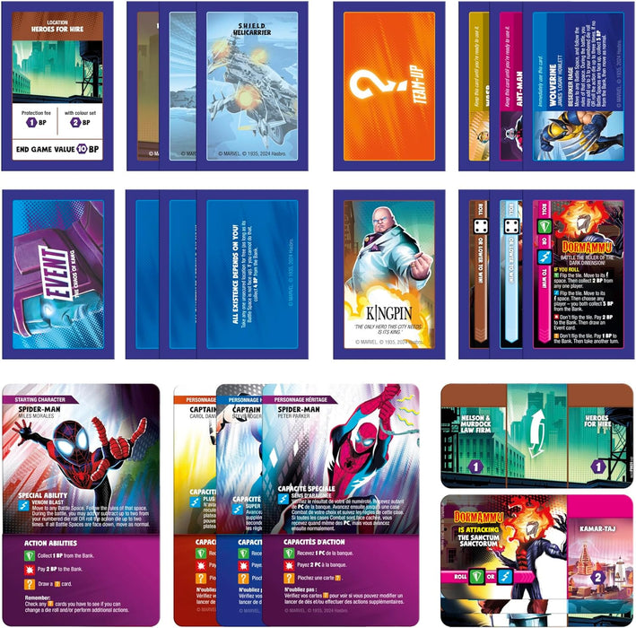 Monopoly Flip Edition: Marvel - Juego de Mesa