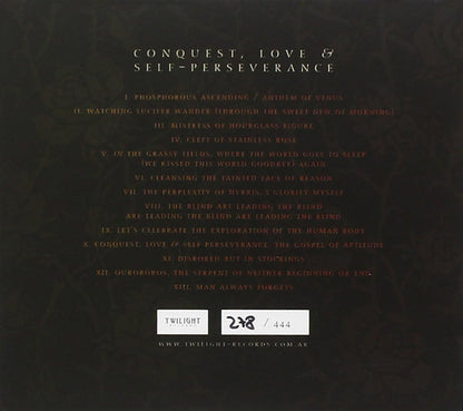 Conquest, Love & Self-Per