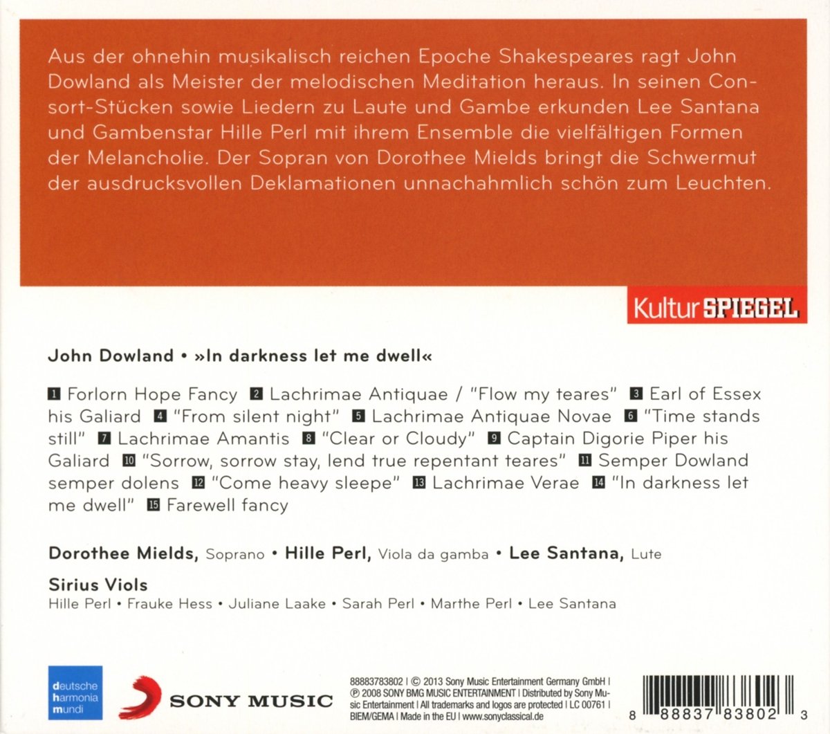 Kulturspiegel:die Besten Guten-in Darkness Let Me
