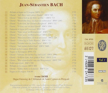 L'oeuvre Pour Orgue Integrale Vol. 1 (Isoir)
