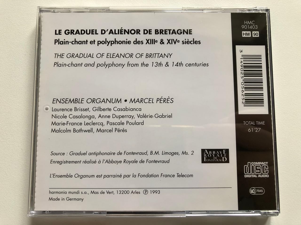 Graduel D'alienor-13th Century Polyphony