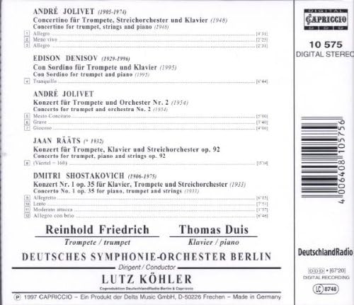 Trompetenwerke Des 20 Jahrhen (Friedrich, Duis)