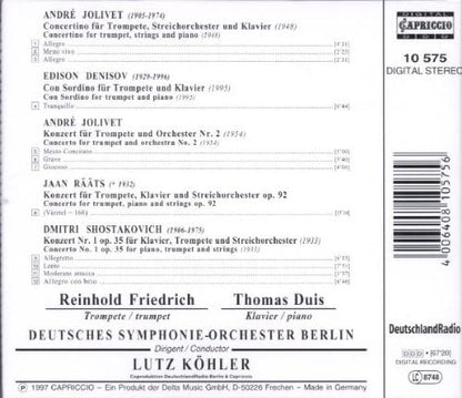 Trompetenwerke Des 20 Jahrhen (Friedrich, Duis)