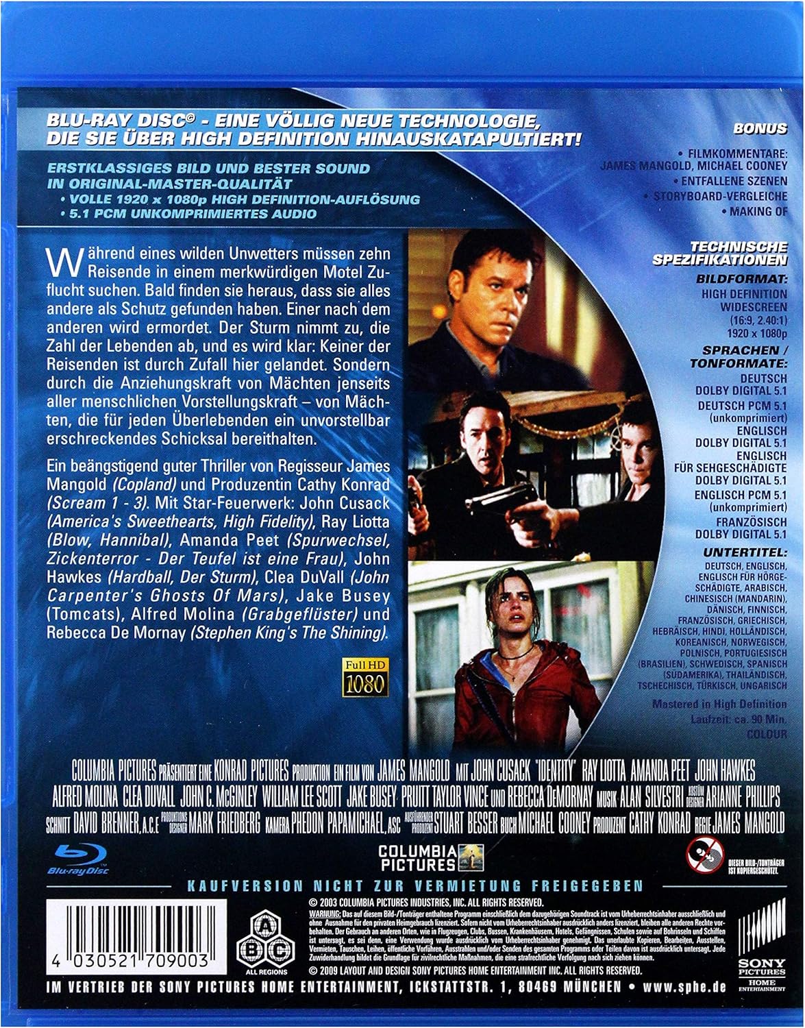 IDENTITT (BLU-RAY) - VARIOUS