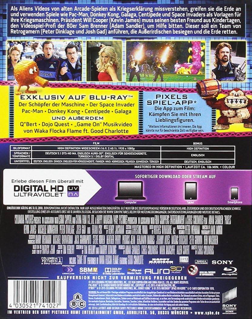 Pixels (Blu-ray