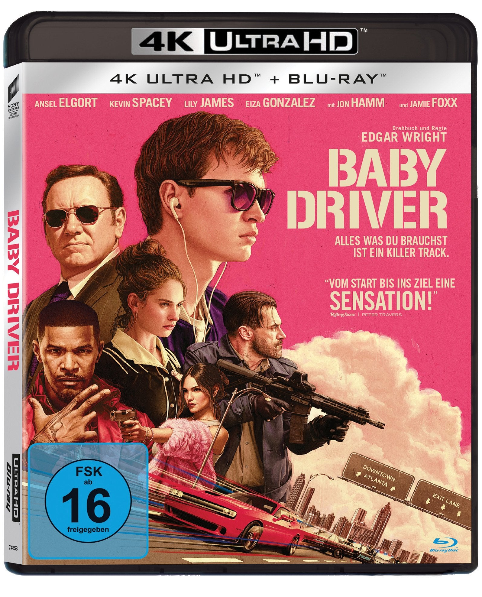 Baby Driver (4K Ultra HD) (+ Blu-ray)